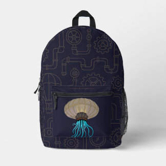 Mechanised Drifter Printed Backpack