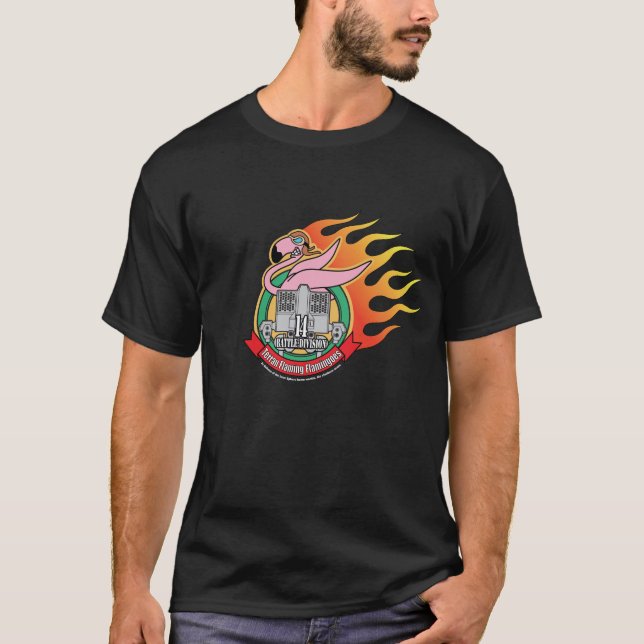 MechCorps: UNcivil Wars Flaming Flamingoes tshirt (Front)