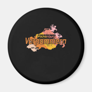 Mecklenburg Vorpommern Bundesland Germany Magnet