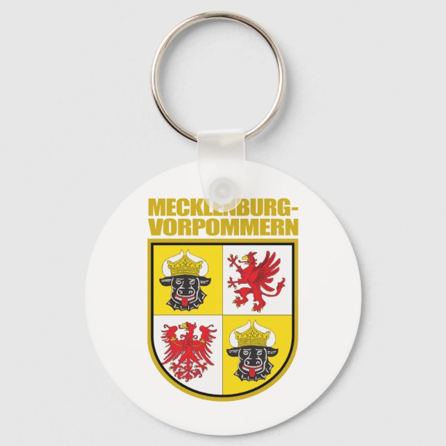 Mecklenburg-Vorpommern COA Key Ring (Front)