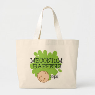 Meconium Happens Midwife Tote Bag