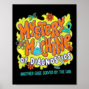 Med Lab Tech Lab Week 2025 Mystery Machine Of Diag Poster