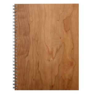 Med-Lt Wood Grain Notebook