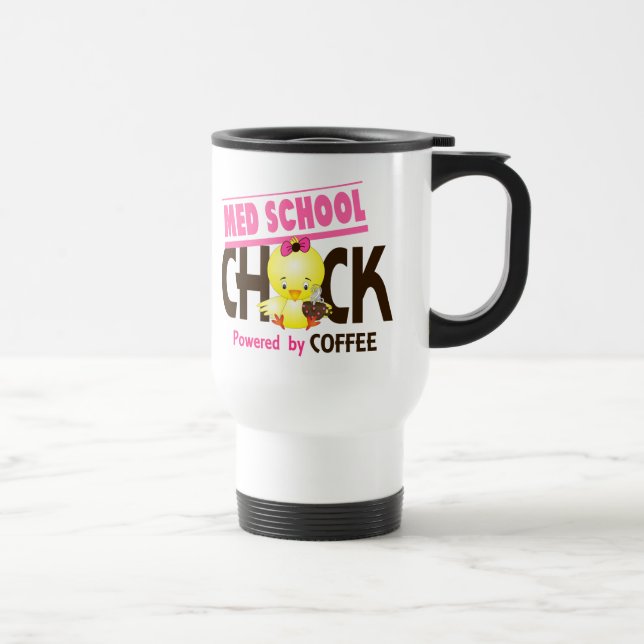 Med School Chick 4 Travel Mug (Right)