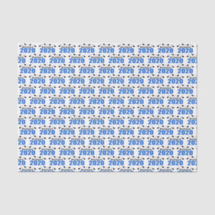 Med School Grad 2020 Graduation Tissue (Blue) Paper