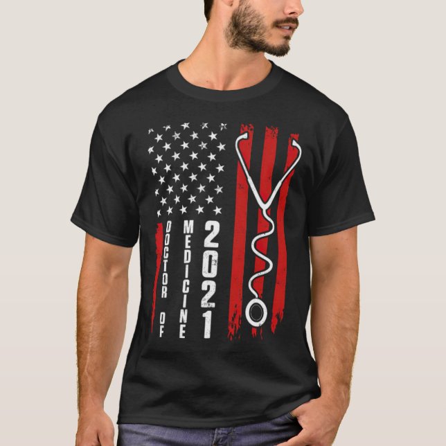 Med School Learning Medical Doctor MD Degree favor T-Shirt (Front)