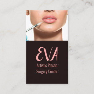Med Spa  Plastic Surgeon Business Card