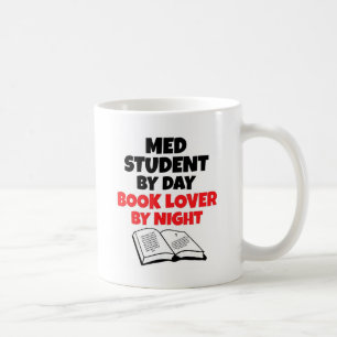 Med Student by Day Book Lover by Night Coffee Mug