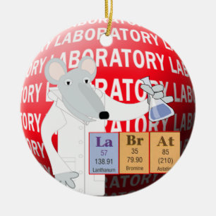 MED TECH LABORATORY CHRISTMAS ORNAMENT