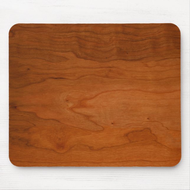 Med Wood Grain Mouse Mat (Front)