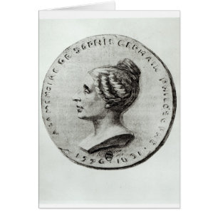Medal depicting Sophie Germain