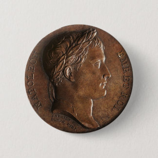 Medal of Napoleon Bonaparte 6 Cm Round Badge