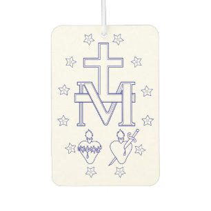 Medal of Our Lady of Graces Car Air Freshener