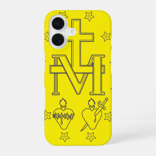Medal of Our Lady of Graces Miraculous Fine Art iPhone 16 Case