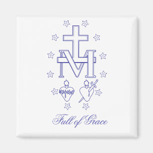 Medal of Our Lady of Graces Miraculous Medal Magnet