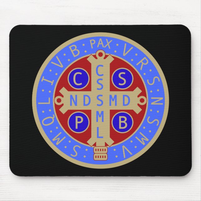 Medal of St. Benedict Mousepad (Front)