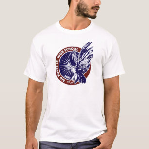Medallion Blue w Red Trim.jpg T-Shirt