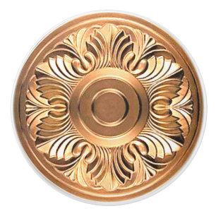 Medallion Ceramic Knob