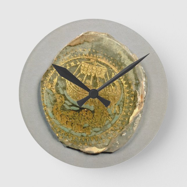 Medallion depicting Jonah and the whale, Roman, 4t Round Clock (Front)