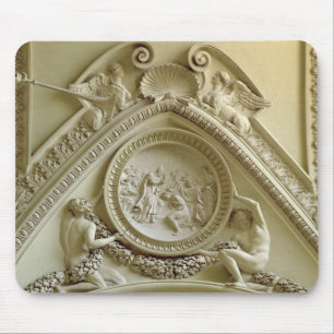 Medallion depicting the Baptism of Constantine Mouse Mat