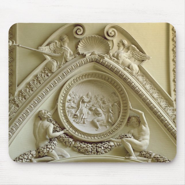 Medallion depicting the Baptism of Constantine Mouse Mat (Front)