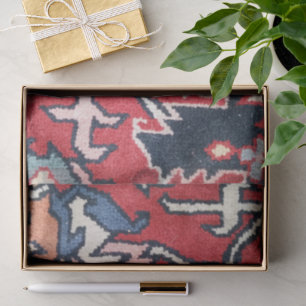 Medallion Geometric Persian Rug Photo Tissue Paper