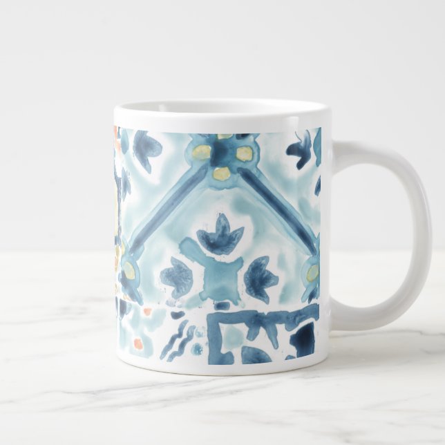 Medallion Medley Collection Large Coffee Mug (Right)