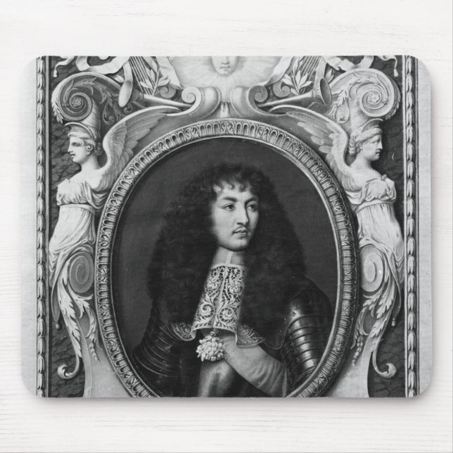 Medallion Portrait of Louis XIV Mouse Mat (Front)