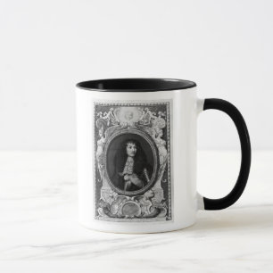 Medallion Portrait of Louis XIV Mug
