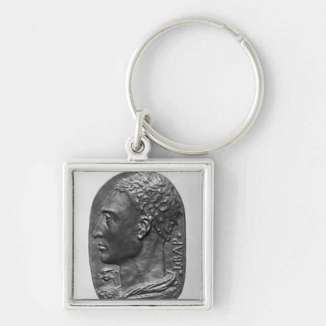 Medallion Self Portrait Key Ring (Front)