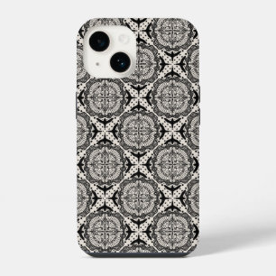 Medallions and Birds filigree design iPhone 14 Case