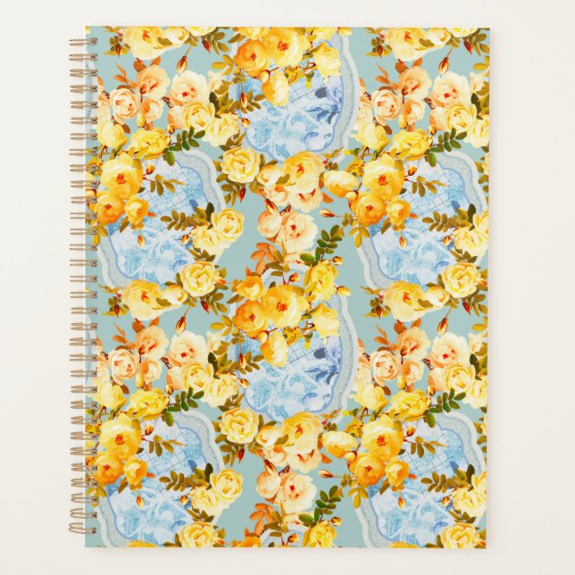 Medallions and Roses Planner (Front)