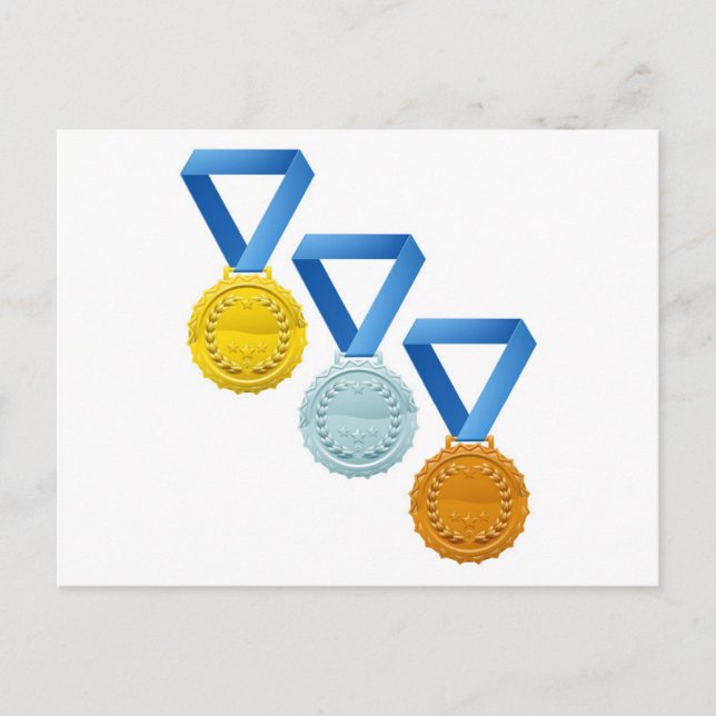 Medals Postcard (Front)