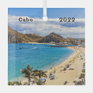 Medano Beach, Cabo San Lucas, Glass Tree Decoration