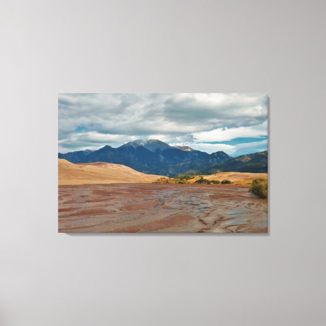 Medano Creek Canvas Print (Front)
