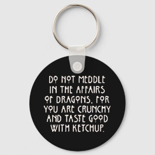 MeddlewithDragons Key Ring