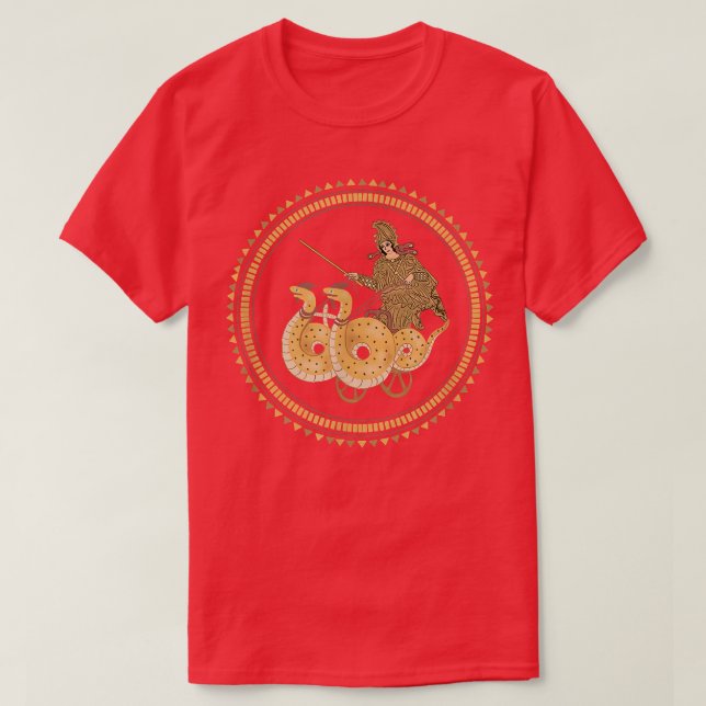 Medea in her Chariot  T-Shirt (Design Front)