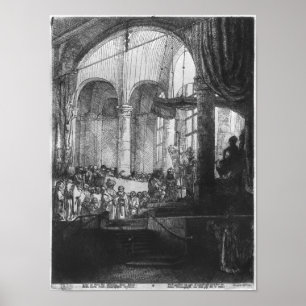 Medea, or the Marriage of Jason and Creusa, 1648 Poster