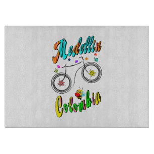 Medellin Blossom Colombia Cutting Board