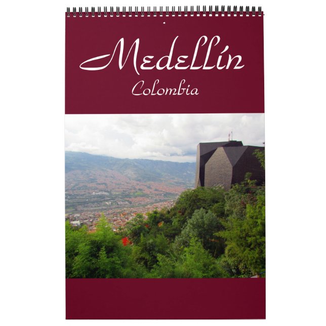 medellín colombia calendar (Cover)