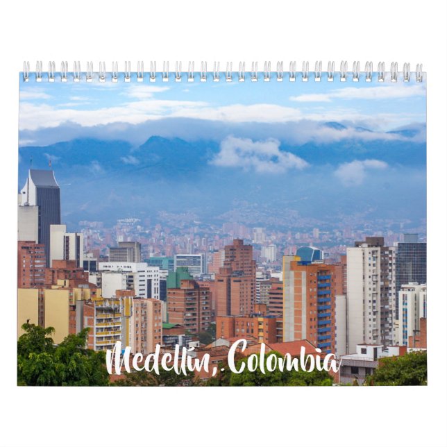 Medellín, Colombia Calendar (Cover)