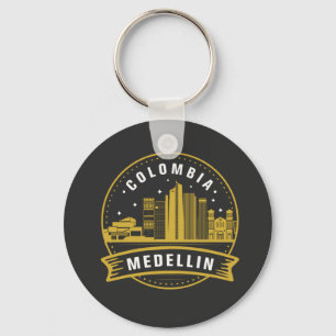 Medellin Colombia Key Ring