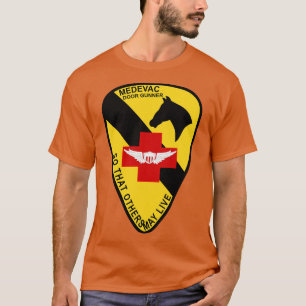 Medevac Door Gunner 1st Cavalry Vietnam wo Txt T-Shirt