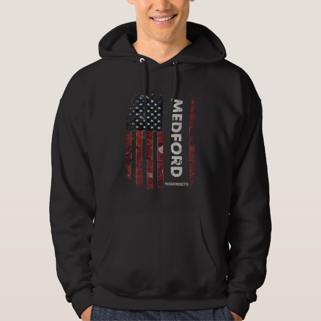Medford Massachusetts Hoodie (Front)