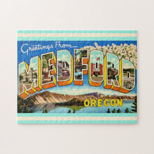 Medford Oregon 11x14 Jigsaw Puzzle