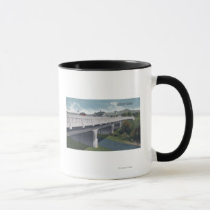 Medford, Oregon - Bear Creek Bridge View Mug