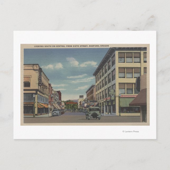 Medford, Oregon Postcard (Front)