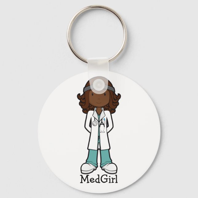MedGirl Key Ring (Front)