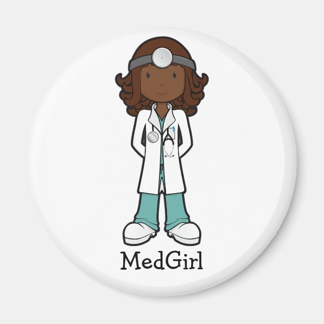 MedGirl Magnet (Front)