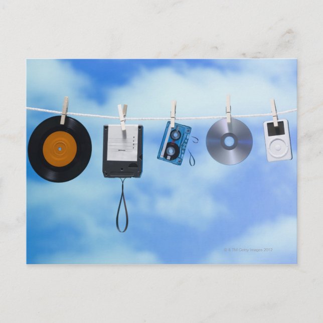 Media Clothesline Postcard (Front)